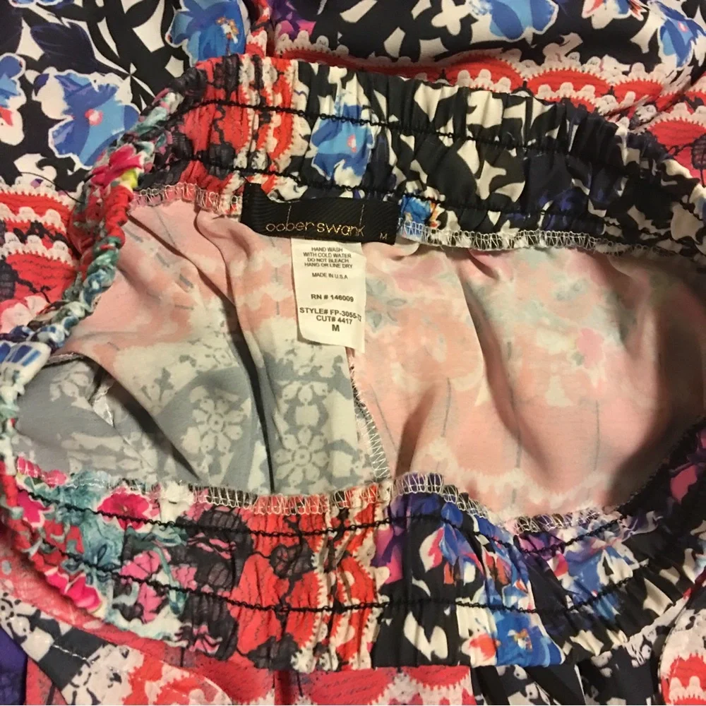 OOBERSWANK NWOT Drawstring Culotte Pant Size Medium - Picture 4 of 4